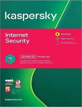 Kaspersky Internet Security 4 User 1 Year