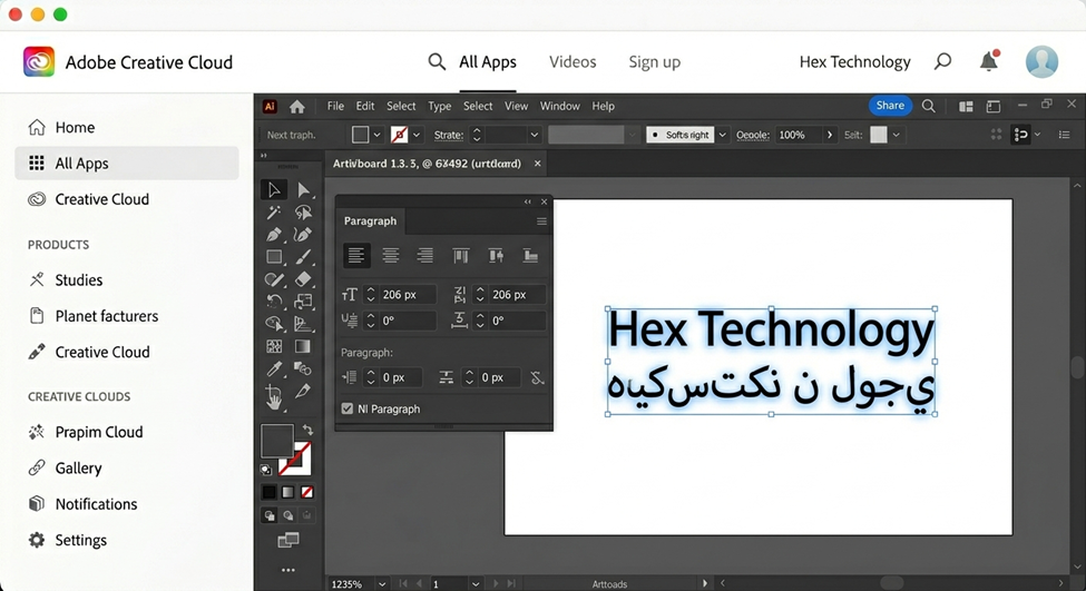 How to Fix Arabic Text in Adobe Photoshop, Illustrator &amp; InDesign