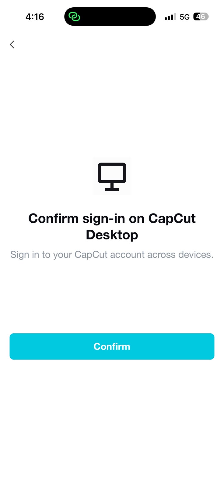 How to Sign In to CapCut Desktop Using a QR Code