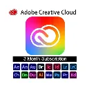 Adobe Creative Cloud ( 3 Month Subscription ) 