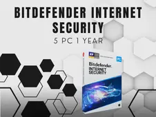 Bitdefender Internet Security 5 Pc 1 Year
