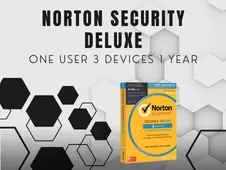 NORTON SECURITY DELUXE 1 USER 3 DEVICES 1 YEAR