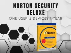 NORTON SECURITY DELUXE 1 USER 5 DEVICES 1 YEAR