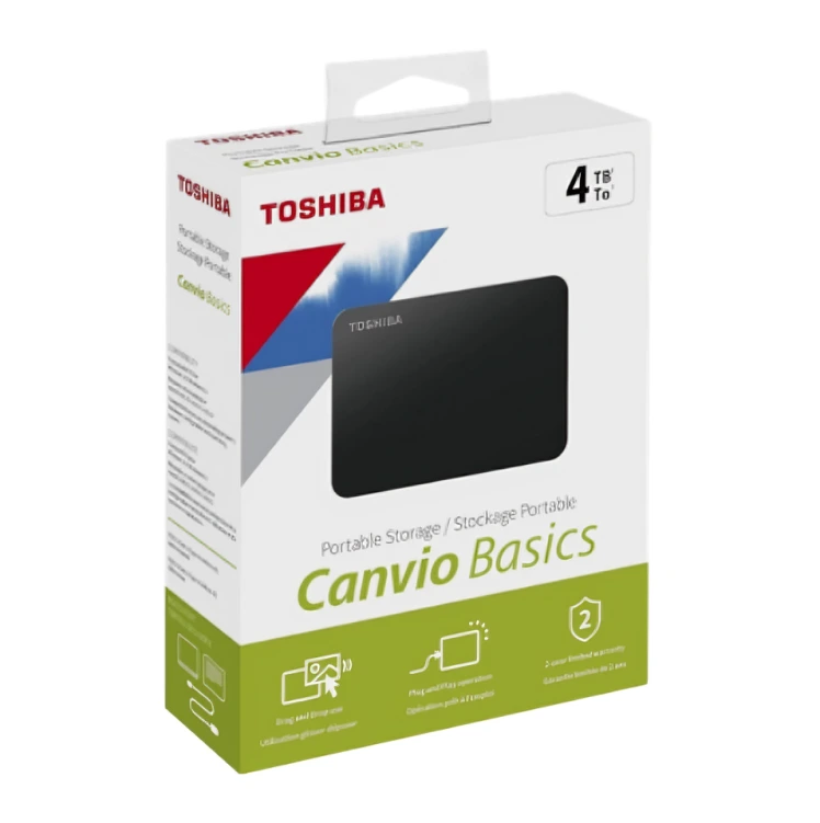 Toshiba 4TB HDD External CANVIO
