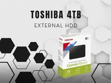 Toshiba 4TB HDD External Storage - HE4T