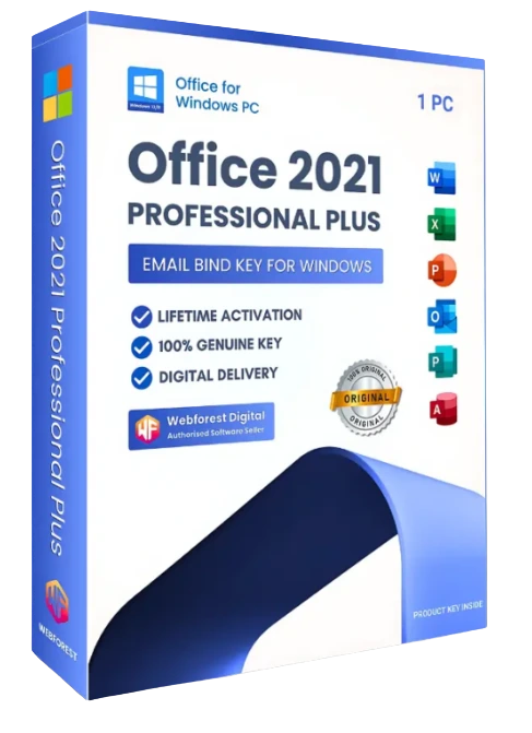 Microsoft Office 2021 Pro Plus Digital Bind Key 1 PC