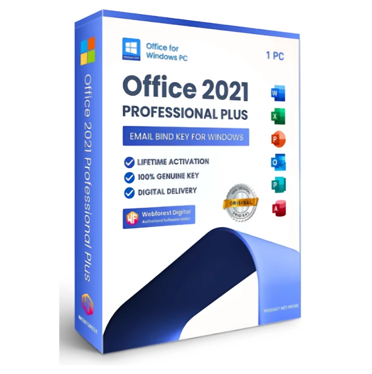 Microsoft Office 2021 Pro Plus Digital Bind Key 1 PC