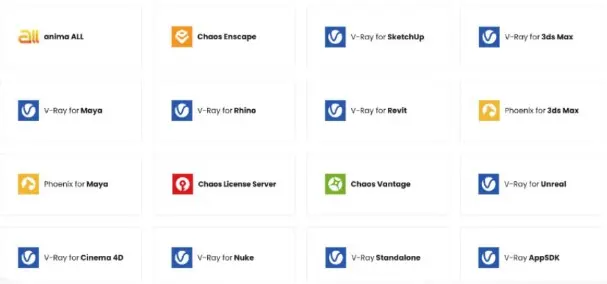 Chaos Cloud Software & Plug Ins (12 Months Subscription)