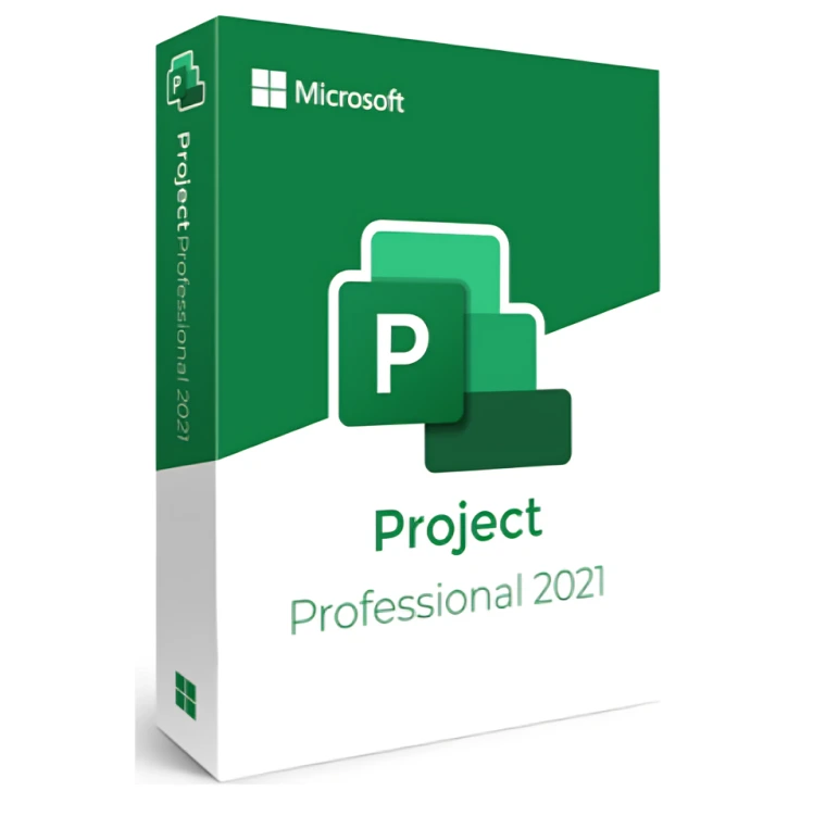 Microsoft Project 2021 Professional - Digital Key 5 PC