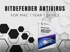 Bitdefender Antivirus  1 Mac 1 Year