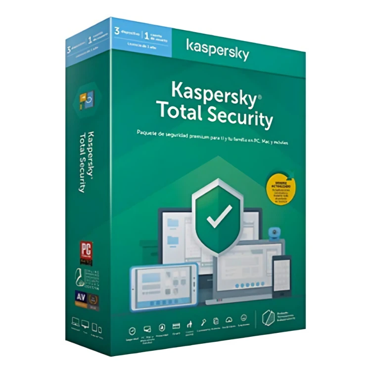 Kaspersky Total Security 3 Devices 1 Year
