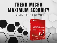TrendMicro Maximum Security 1 Year for 1 Device