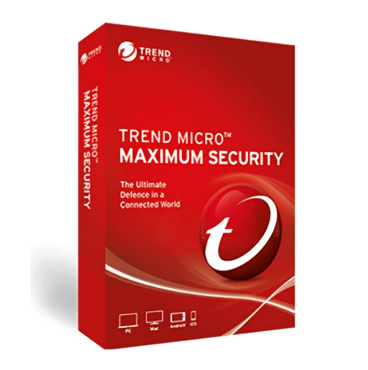 TrendMicro Maximum Security 1 Year for 5 Devices