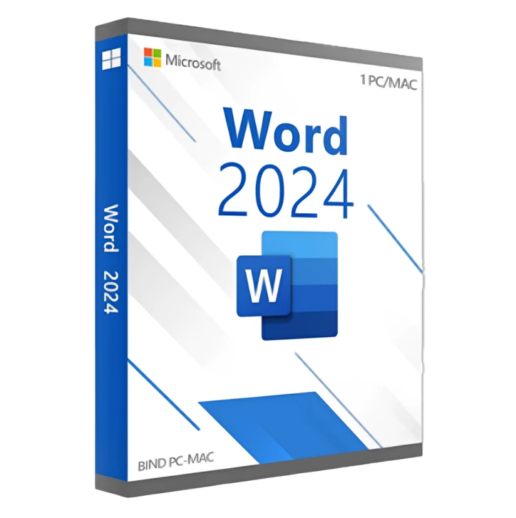 Microsoft Office 2024 Word Bind Key 1 PC/Mac