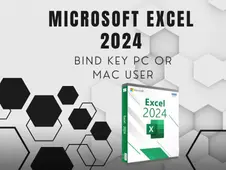 Microsoft Office 2024 Excel  Bind Key 1 PC/Mac