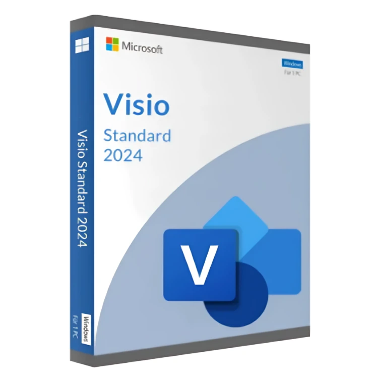 Microsoft Visio Standard 2024 Bind Key PC