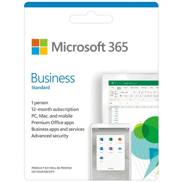 Microsoft 365 Business Standard 5 Device 1TB 12 Months Subscription  1 Email  Bind Key
