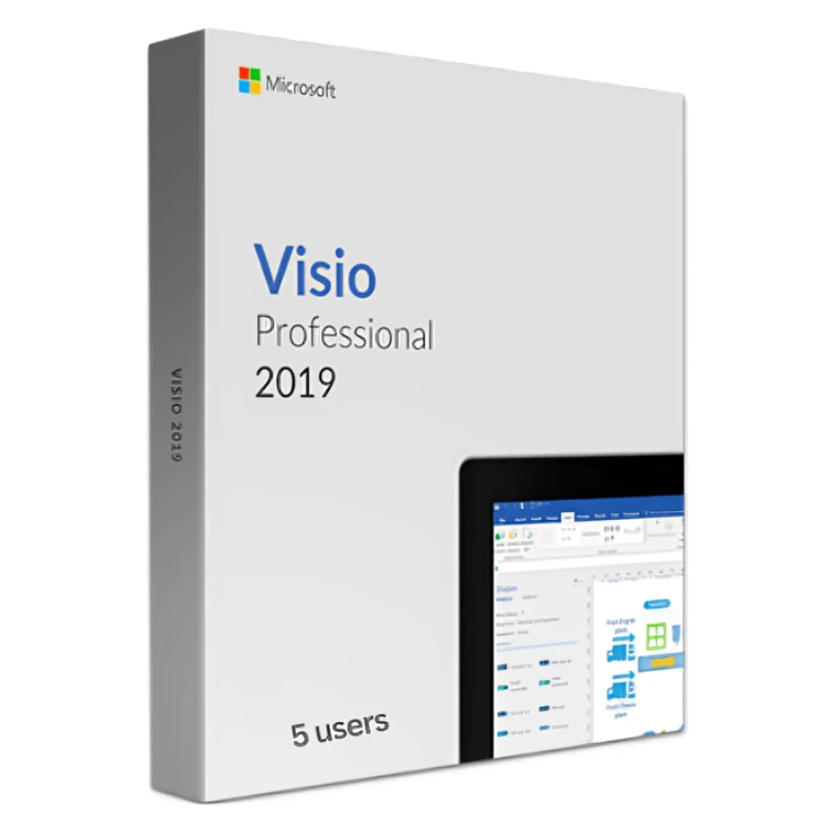 Microsoft Visio 2019 Professional Digital Key - 5PC