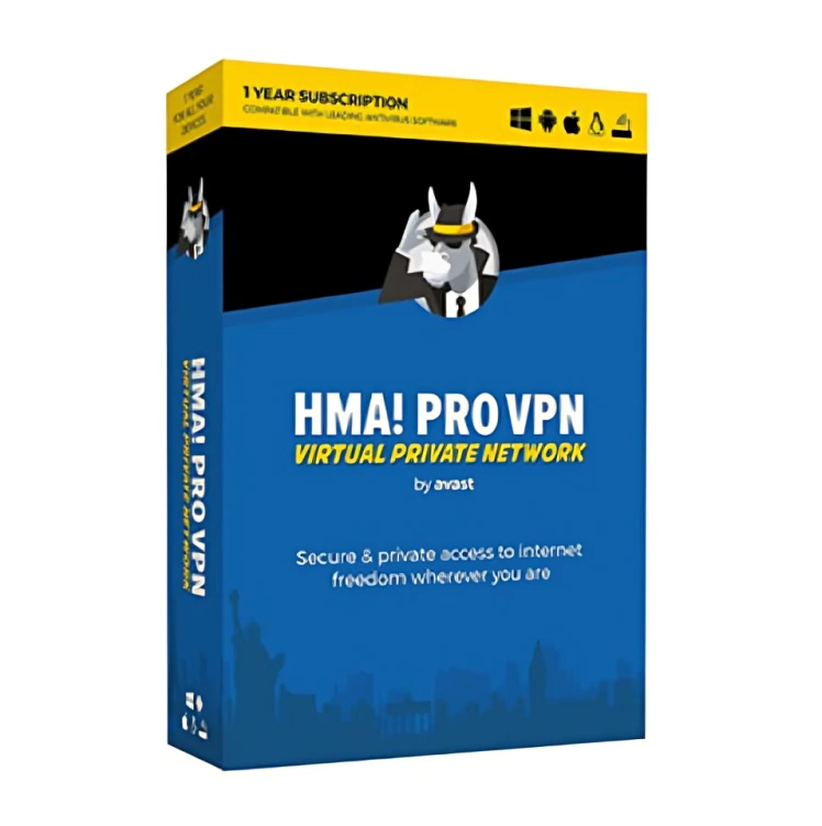 HMA PRO VPN (Avast Hidemyass VPN - Unlimited device 1 Year )