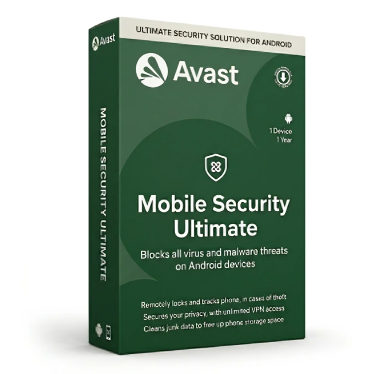Avast Mobile Security Ultimate 1 Device 1 Year For Android