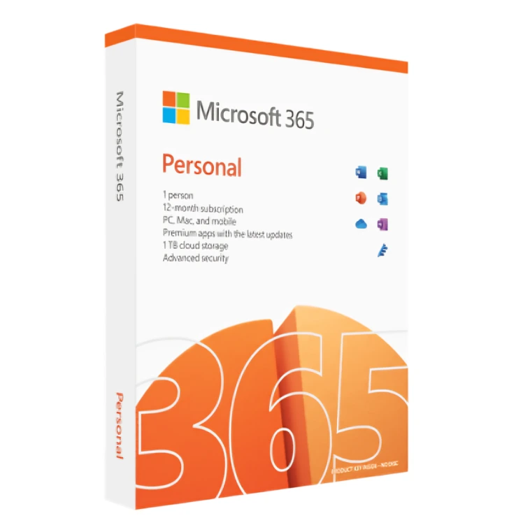 Microsoft 365 Personal 5 Device 1TB 1 Year 1 User Bind Key
