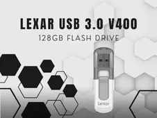 Lexar USB 3.0 V400 128GB Flash Drive Jump Drive