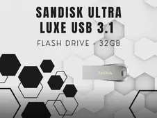 Sandisk Ultra Luxe USB 3.1 Flash Drive - 32GB