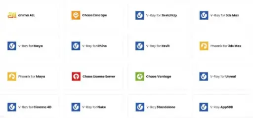 Chaos Cloud Software & Plug Ins (12 Months Subscription)