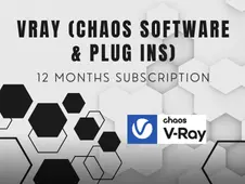 VRAY (Chaos Software & Plug Ins) - 12 Month Subscription 