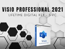 Visio 2021 Professional Digital Key - 5PC