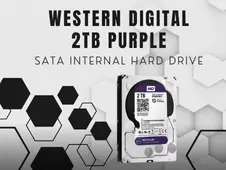 WESTERN DIGITAL 2TB PURPLE SATA INTERNAL HARD DRIVE